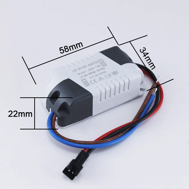 Free shipping High Quality 300mA LED Driver 8W 9W 10W 11W 12W * 1W Lighting Transformer Power Supply for LED Lihgt Lamp Durable