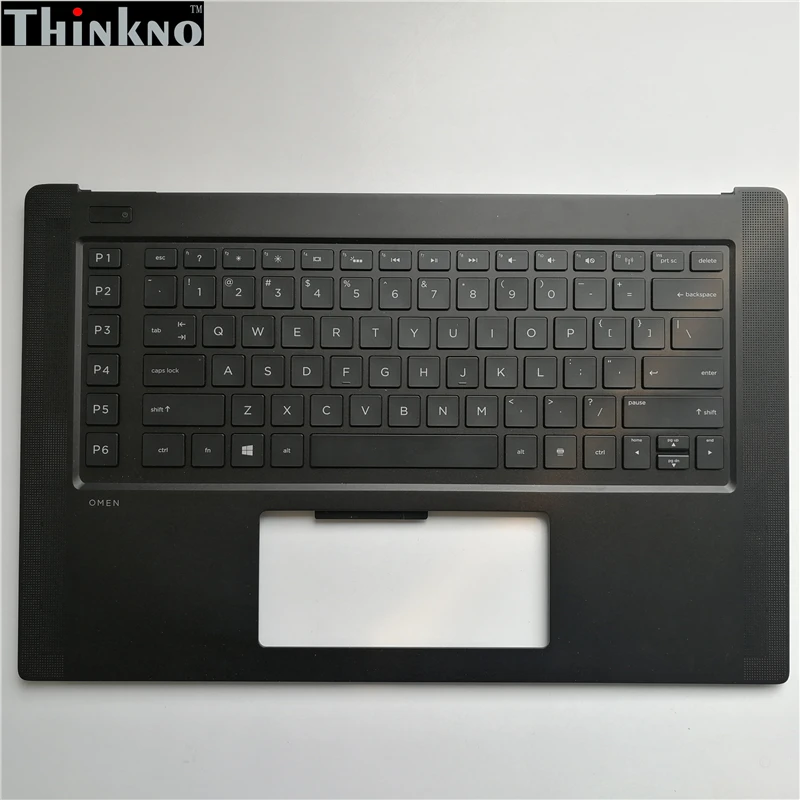 

New for HP OMEN 15-5100 15-5113DX UPPER PalmRest US keyboard Bezel C cover shell 788603-001 776927-001