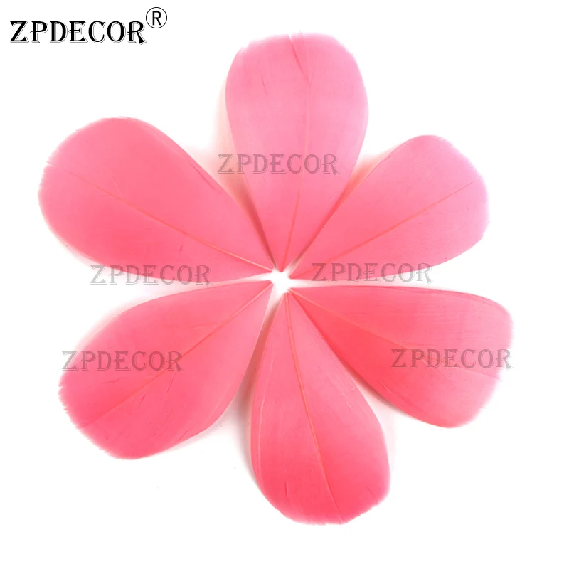 ZPDECOR 4-8 cm Gans feder flusen trim für DIY