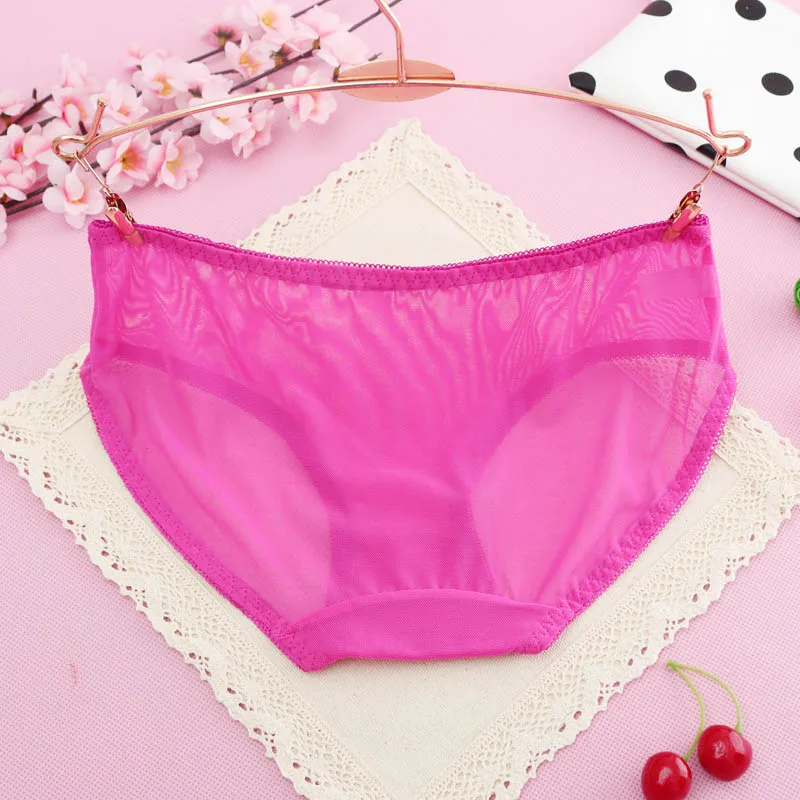 Women Underwear sexy lace women\'s panties transparent briefs seamless panties lingerie women female Super thin pants