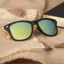 Vintage Black Square Sunglasses for All #5