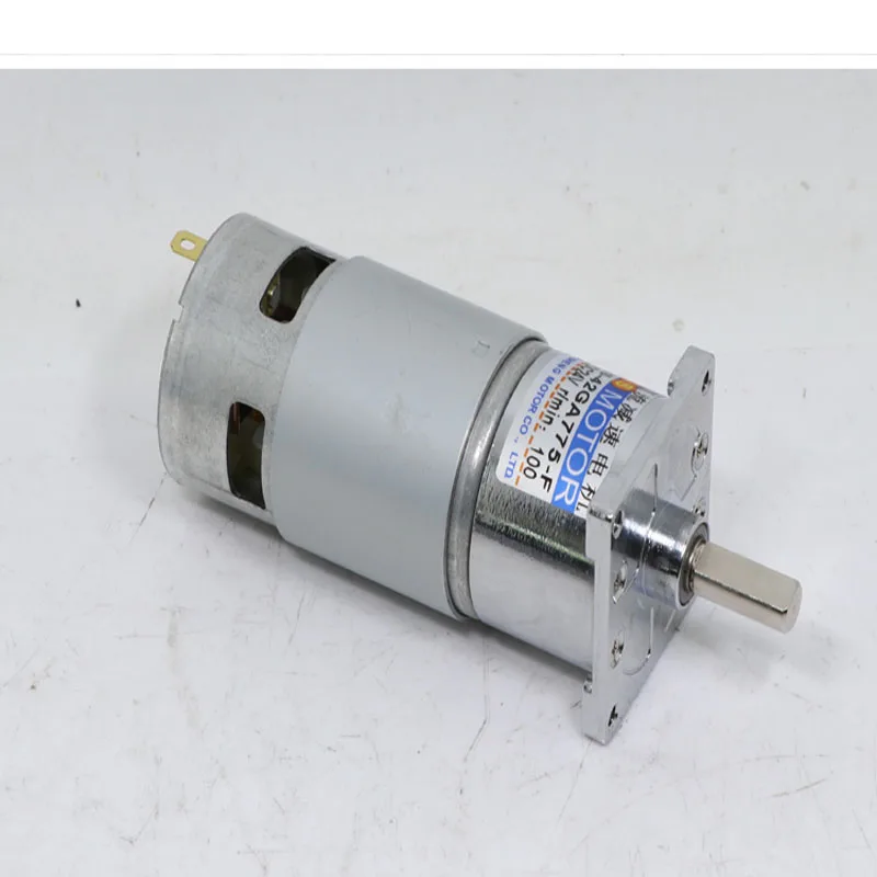 

DC geared motor, 12V/24V high power and large torque 775 motor, CW/CCW speed motor