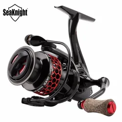 SeaKnight  Spinning Fishing Reel MORPH 2000 3000 11BB 5.2:1 ATD Cutted Aluminum Spool Carbon Fiber Body Spinning