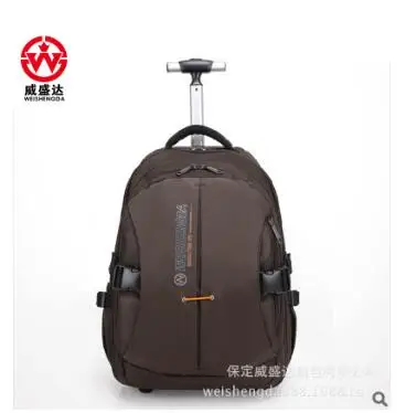 wheeled Rolling Backpacks Water proof Travel Luggage Trolley bags Women Men Business bag luggage suitcase Travel bags on wheels