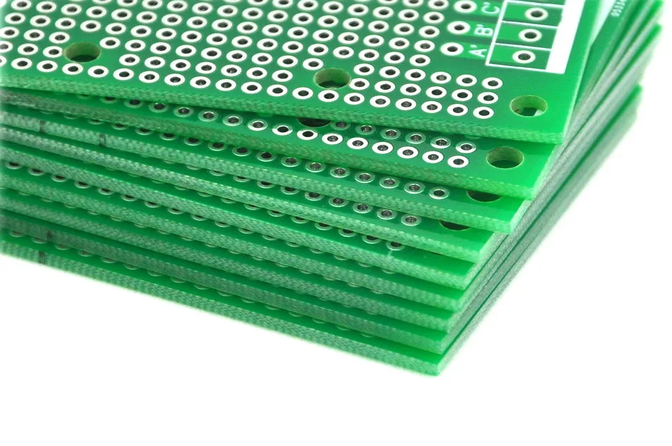 Double-Side Prototype PCB,Universal Board, 47.4x72mm.