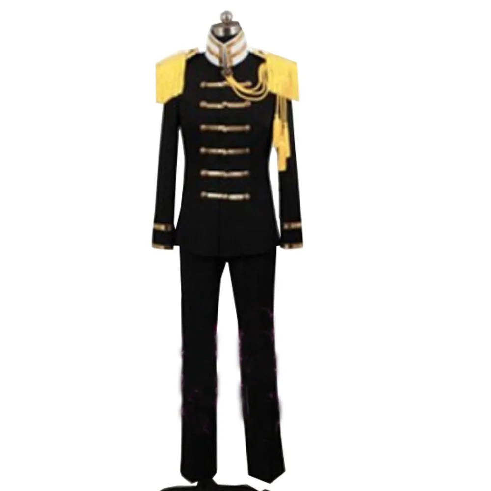 2018 Axis Powers Hetalia Japan Cosplay Black Uniform