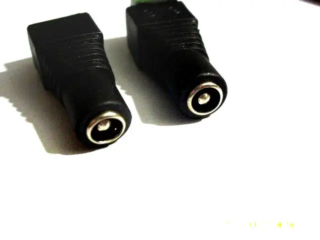 100pcs 5.5 X 2.5mm DC Power plug Female Terminals for CCTV Camera