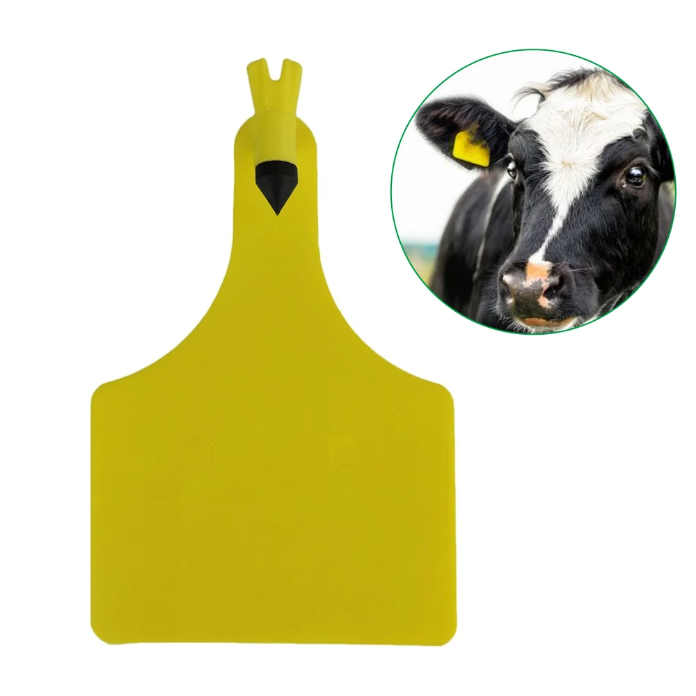 Pig Goat Cattle Cow Monolithic Ear Tag One-piece Ear Tag Laser Farm Animal Identification Card