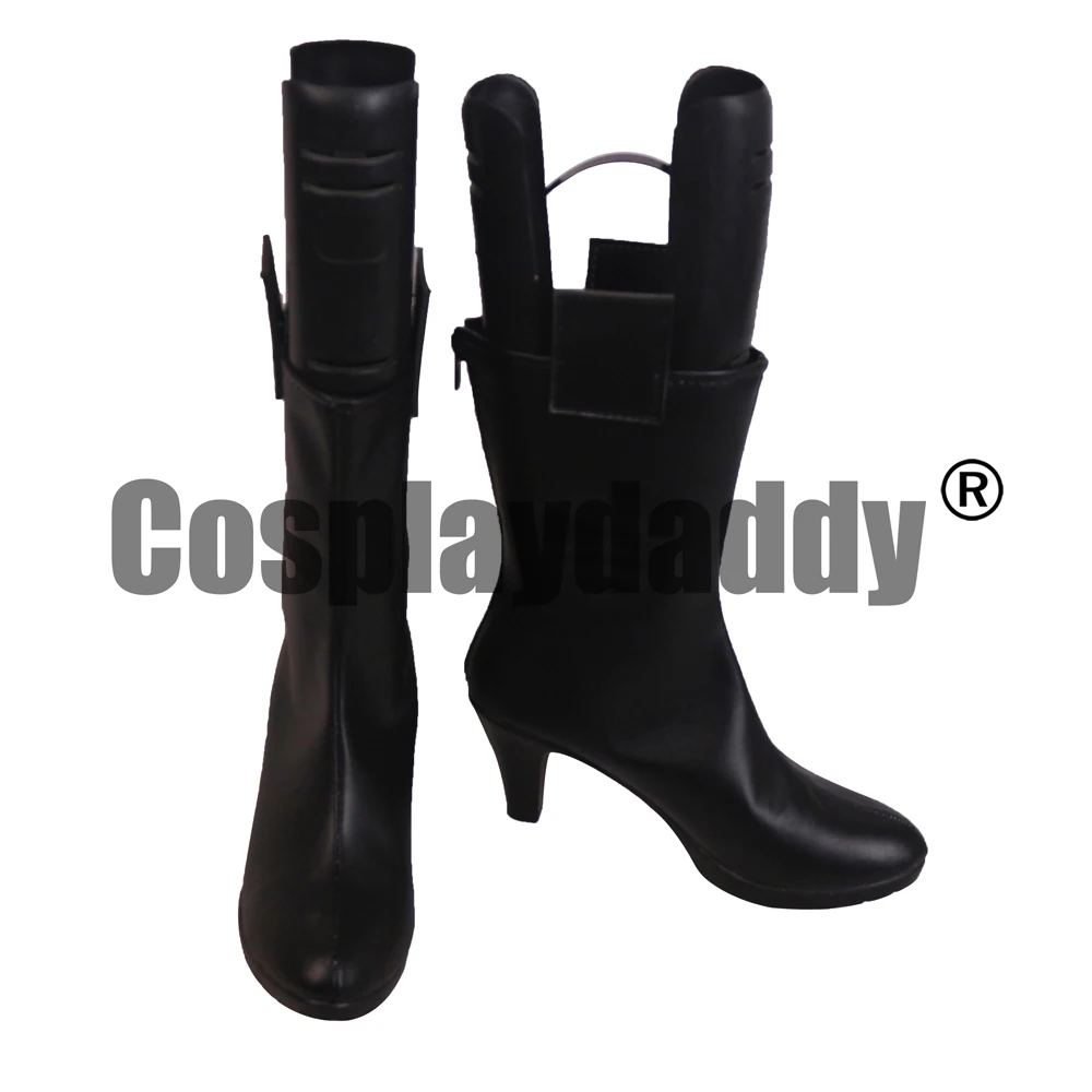 Fate/Extella Link Main Protagonist Shujinko Female Hakuno Kishinami Game Cosplay Shoes Boots S008