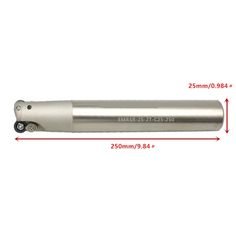 IRON ROOT  EMR6R-2T Milling tool Holder C19  / C20 / 25  CNC End Mill Cutter Arbor Bout For Round RPMT1204 Insert view 2