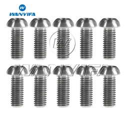 Wanyifa Titanium Bolt M8 x 20mm T40 for DUCATI Motorcycle Cycling Disc Brake Rotor Screws 10pcs