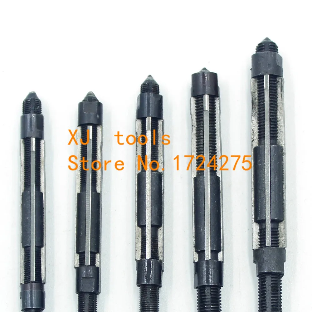 5 Pcs Hand Reamer Set Adjustable HSS Hand Tools 6.25-6.75 6.75-7.25 7.25-7.75 7.75-8.5 8.5-9.25 Cutting Reamers High Speed Steel