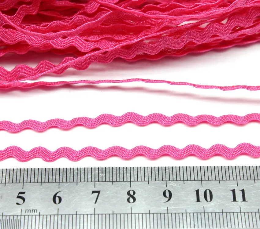 250 yards sale coral hot pink 1/8