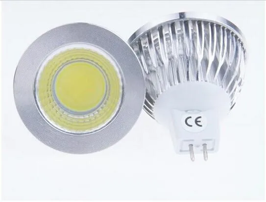 Super jasna lampka reflektorowa COB możliwość przyciemniania E27 E14 GU5.3 LED GU10 220V 6W 9W 12W MR16 12V oświetlenie lampa Led