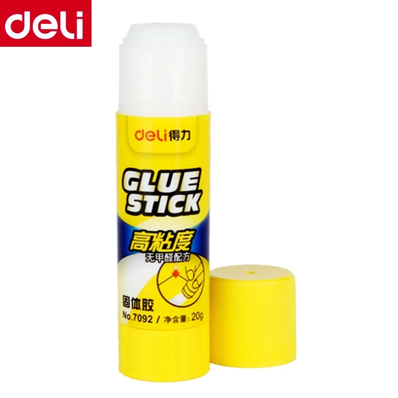 

4PCS-6PCS/BOX Deli 6370 6371 6372 solid glue stick whole sale 15g 20g 36g glue stick Formaldehyde PVP solid glue stick