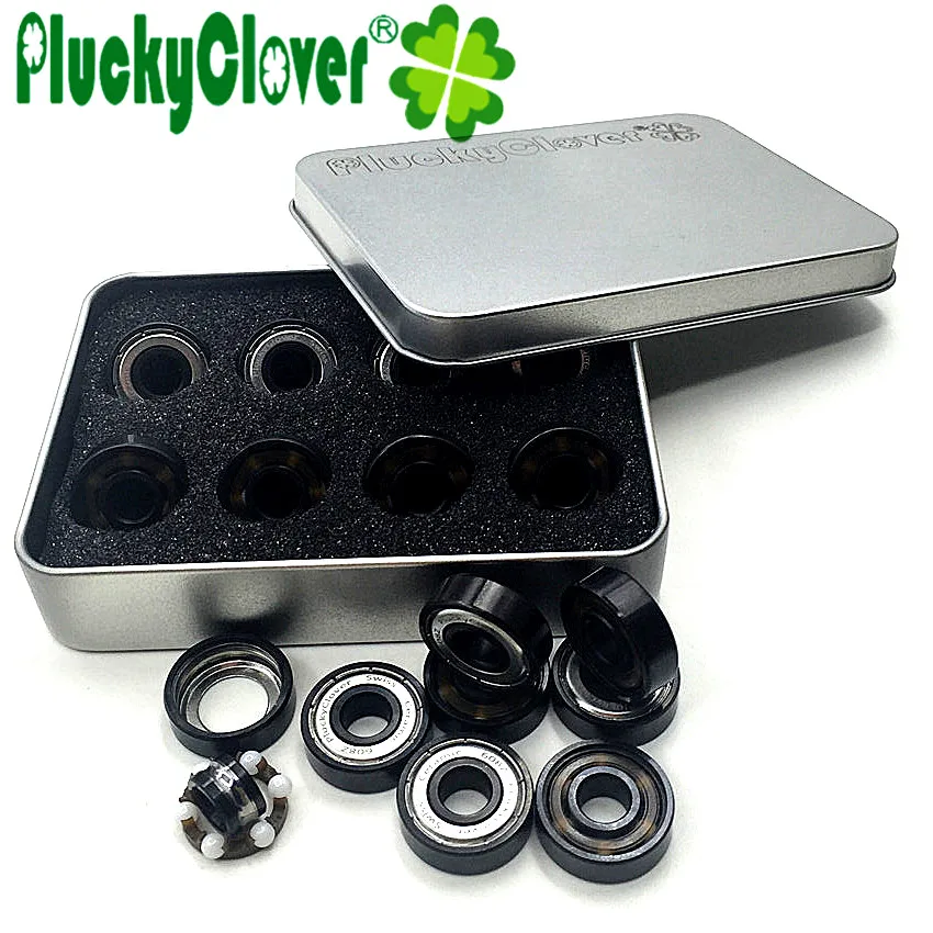 608 Ceramic 6 Ball Bearing for Professional Speed Skating Inline Skates Roller Bearing 608 Abec11 Skateboard Longboard Scooter