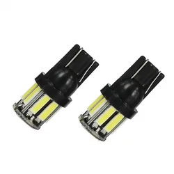 T10 10-7020 SMD LED W5W 194 168 2825 12V Wedge Replacement Reverse T10 White Bulbs For Signal Trunk Dashboard Parking Lamp