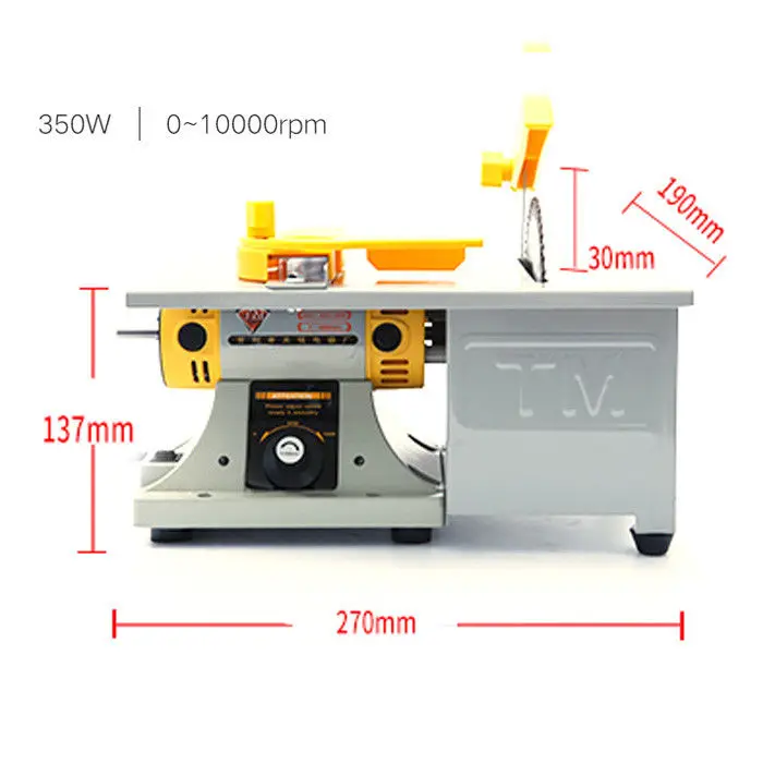 220V 350W 10000RPM Multifunction Jewelry Rock Polishing Buffer Grinder Mill Polishing Machine Bench Lathe Polisher