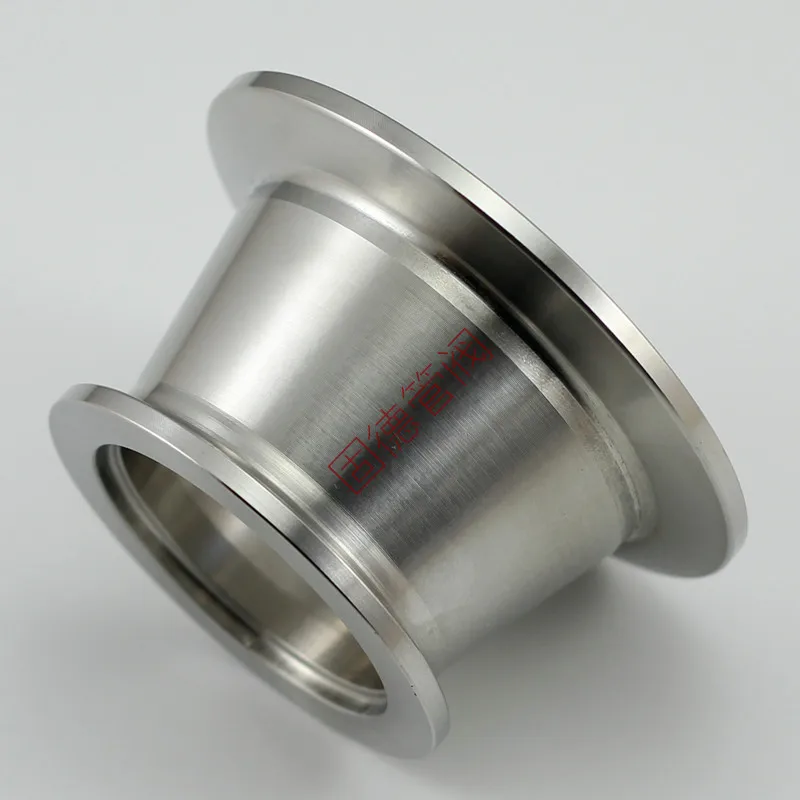 304 Stainless Steel Vacuum Flange Chuck Adaptor Fast Loading