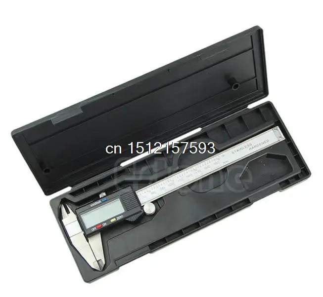 

New Digital Vernier Caliper Electronic LCD Micrometer Guage 6 inch 150mm