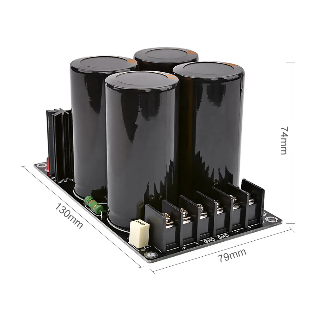 AIYIMA ระบบเสียง Rectifier ป้องกัน 100 V 10000 UF High Power Rectifier กรองแหล่งจ่ายไฟสำหรับโฮมเธียเตอร์