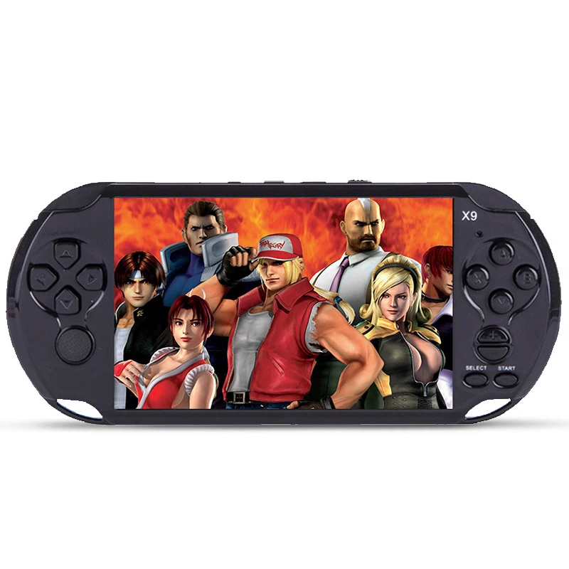 

NEW X9 Handheld Video Game console Player 5.0 Large Screen Consoles Support TV Output With MP3 Movie Camera with 10000+games