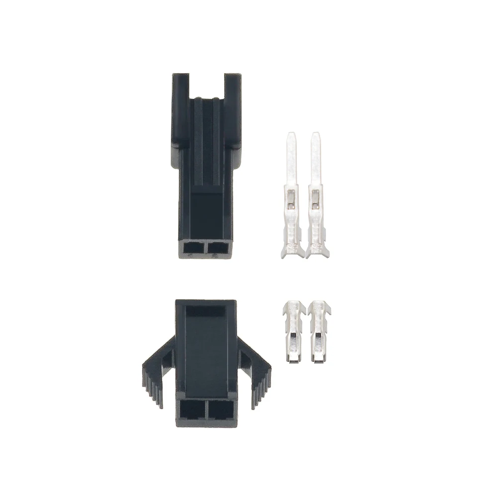 20sets SM2.54 Connectors 2/3/4/5/6/7/8/9/10/11/12 Pins 2.54MM Female and Male Housing with terminals SM-2P SM-2R JST