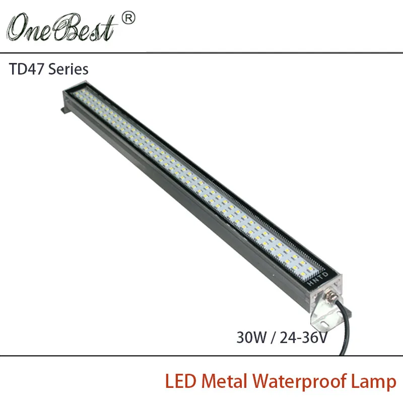 HNTD 30W LED Panel Light 24V 36V 110V 220V Waterproof IP67 Explosion-proof Work Lamp TD47 CNC Machine Tools AC/DC Universal