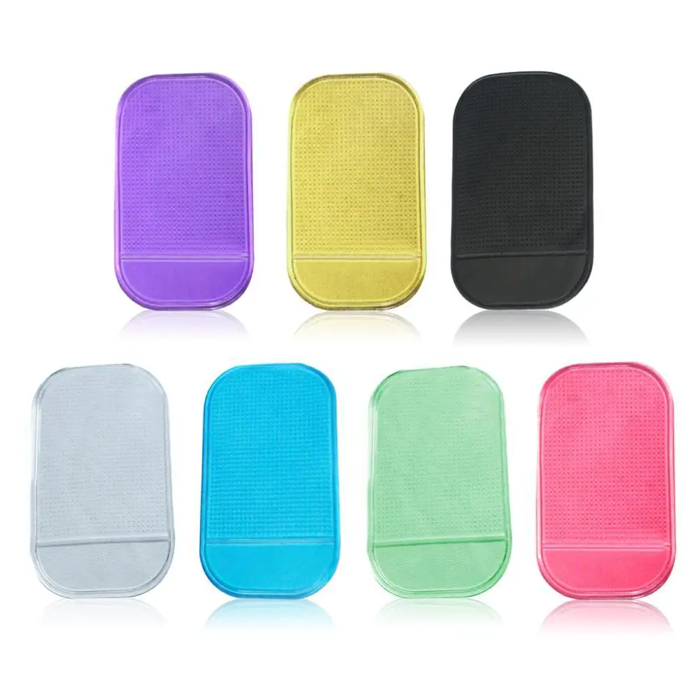 1Pcs Colorful Fast Shipping Practical Silicone Skin Mat Car Mat Sticky Pad Antiskid Mat Non-slip Mat Holde (Random Color)