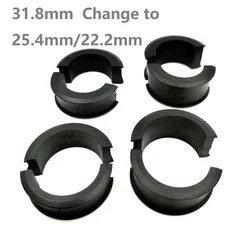 Bicycle Stopwatch Mounting Brackets Adapter Gasket 31.8mm Change To 25.4mm/22.2mm Bicycle Stopwatch & Bike Light Mount Washer