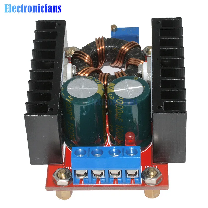 150W DC-DC Boost Converter Step Up Voeding Module 10-32V Om 12-35V 10A laptop Voltage Lading Board Voor Arduino