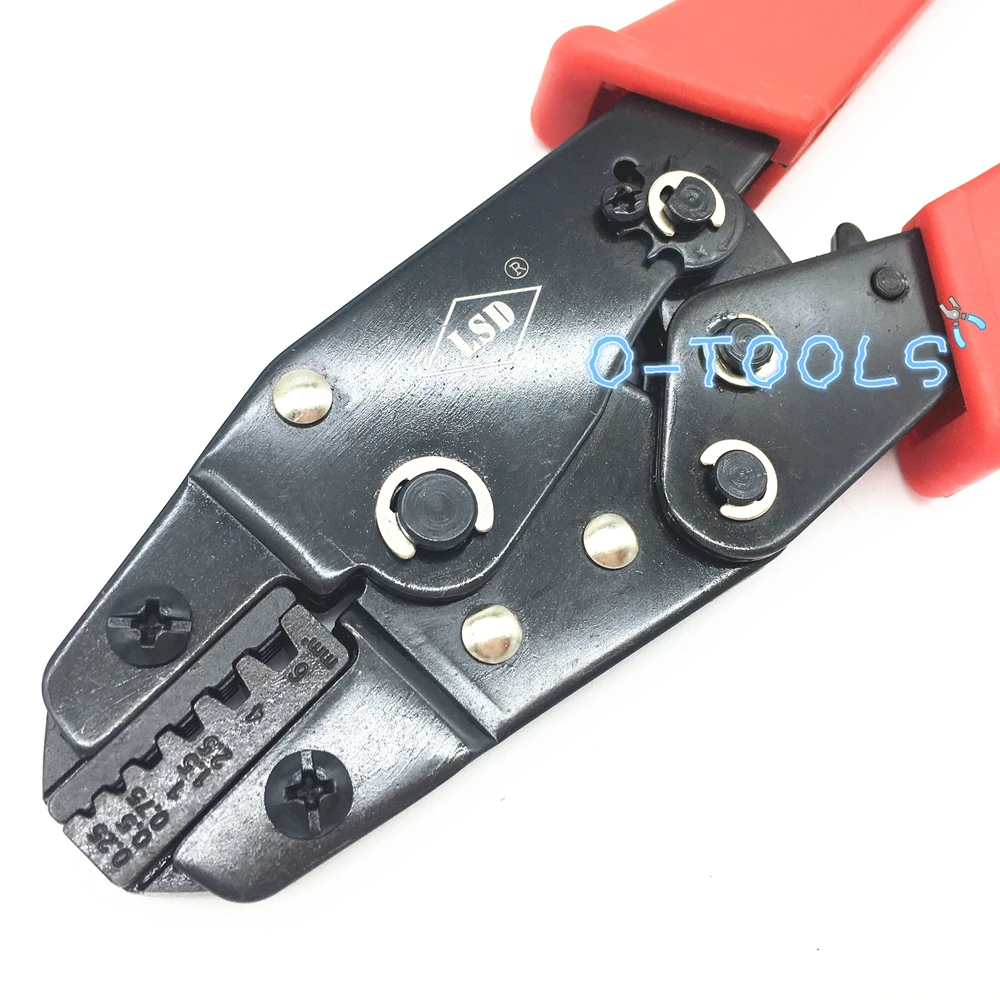 HS-06WF 0.25-6.0mm2 Plier Ratchet Terminal Spring Clamp Terminals Crimping Tool ferrules Crimping Pliers Hand tools 23-10 AWG