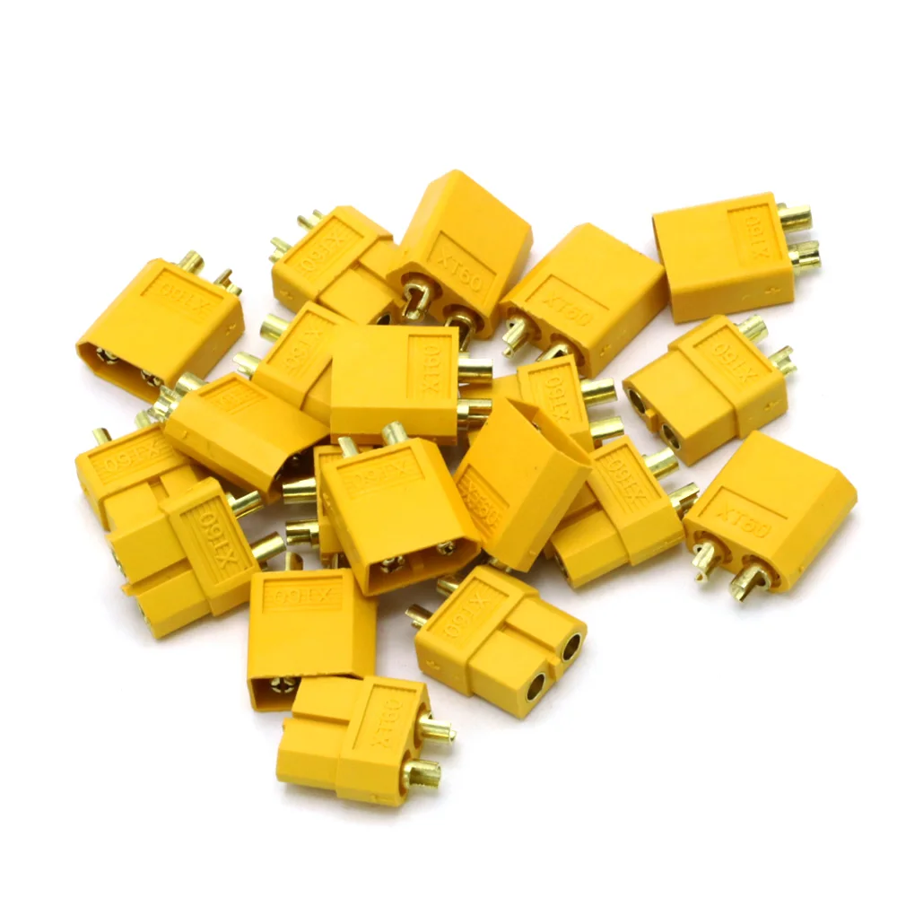 20pcs XT60 XT-60 Male Female Bullet Connectors Plugs For RC Lipo Battery (10 pair) Wholesale Dropship