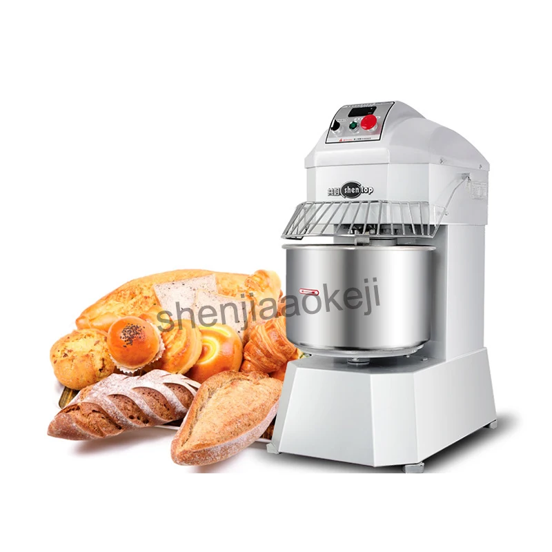 

Commercial Bread Spiral Dough Mixer 220V with dough temperature display double-acting 8kg capacity dough mixer Doughmaker 1PC