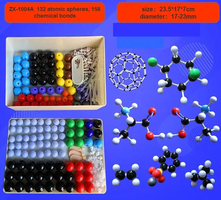 zx-1004A chemical organic and inorganic molecular structure model High school chemical experiment equipment