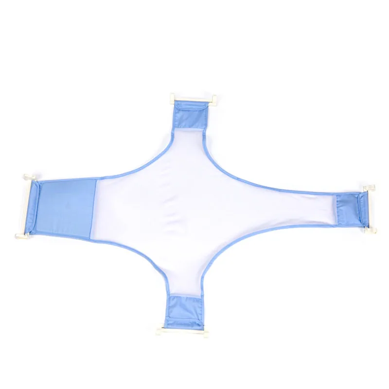 Pasgeboren Baby Bad Verstelbare Antislip Netto Baby Vouwen Bad Sling Netten Baby Douche Accessoires Baby Items Nieuwe Geboren