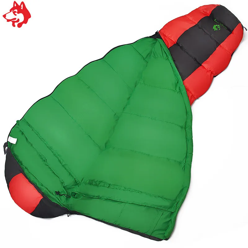 Jungle King CY09014 weights Mummy taffeta fabric cotton filling sleeping bag adults  camping hiking trekking cotton sleeping bag