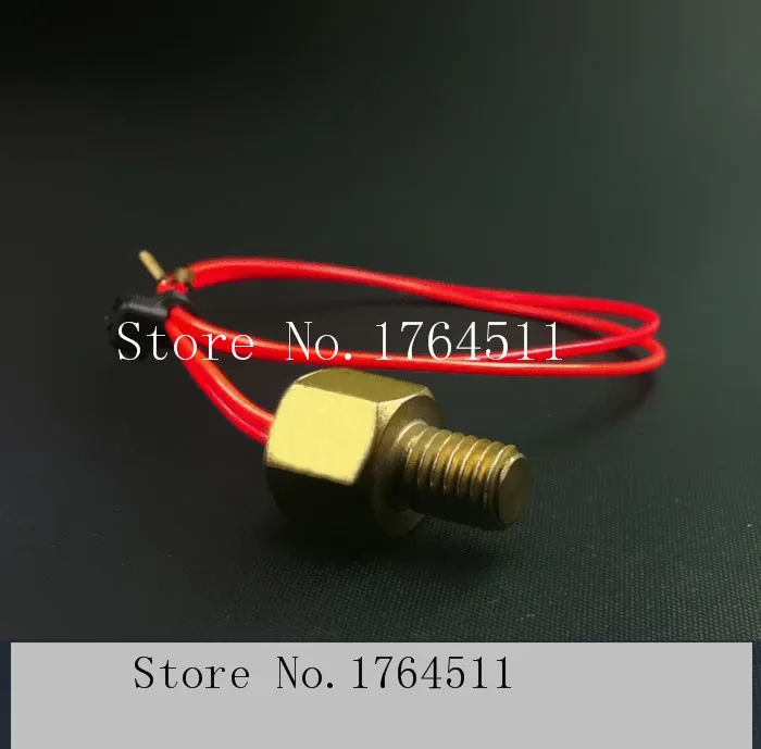 PT100 PT1000 temperature sensor with high precision screw-type thermal resistance sensing temperature probe M6 * 1 -2PCS