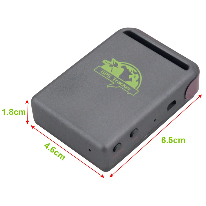 Mini Vehicle GSM GPRS GPS tracker Car Vehicle Tracking Locator Device TK102B Real time Location online platform Over Speed Alarm