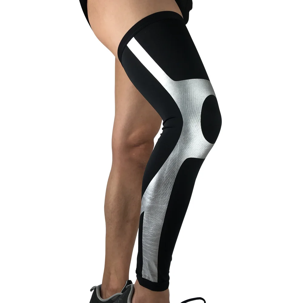 Genouillères de sport à compression élastique, équipement de protection pour les cuisses et les jambes, SPSLF0058