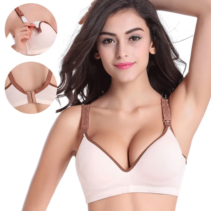 Soutiens-gorge d'allaitement en coton pour femmes enceintes, soutien-gorge d'allaitement, soutien-gorge de sommeil, sous-vêtements alternatifs, Esis Annexe, 34-40 BC