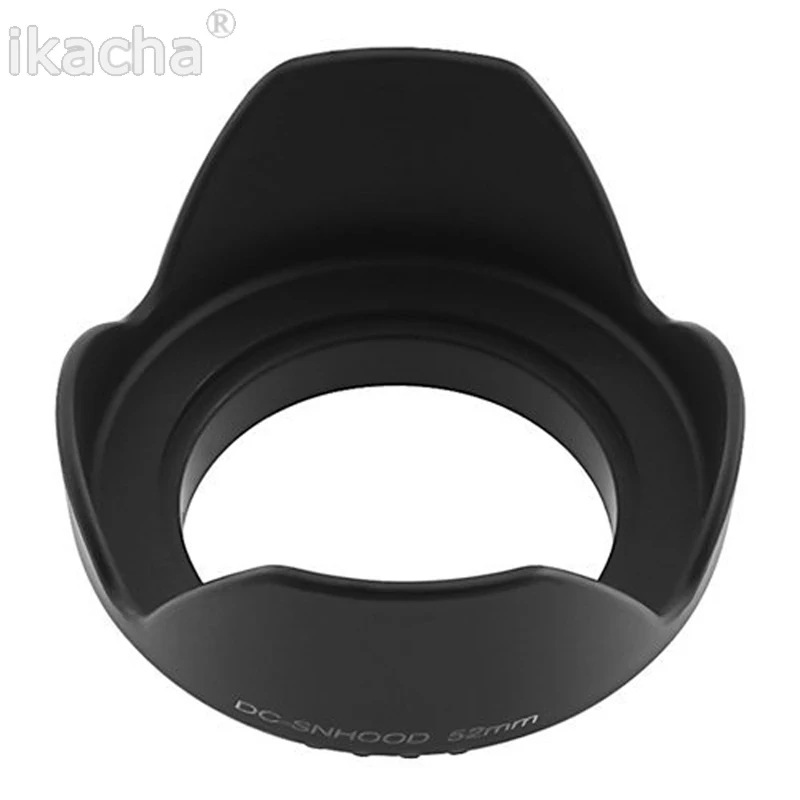 49mm 52mm 55mm 58mm 62mm 67mm 72mm 77mm 82mm Lens Hood Screw Mount Flower Shape For Canon Hood Lens Camera