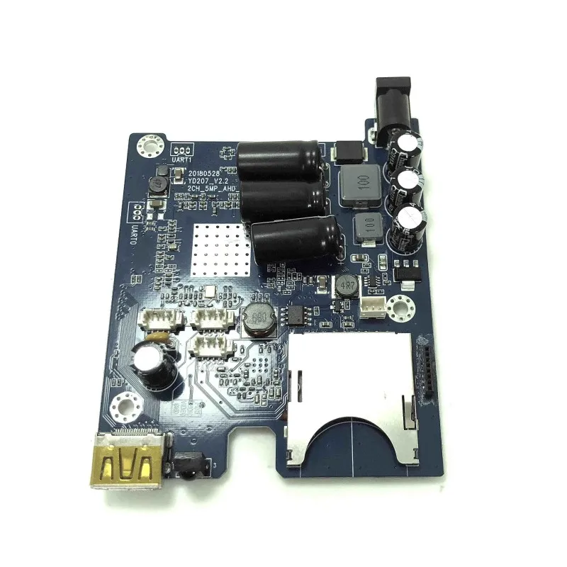 2ch 1080P AHD dvr board Stable working in 10V to 32V, suitable for 12-24V vehicles