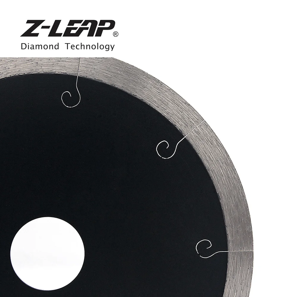 Z-LEAP 5 นิ้วกระเบื้องเซรามิคตัดหินอ่อนใบเลื่อย Professional ตัดเพชรเครื่องมือกดร้อนส่วน Fast เหลาตัด
