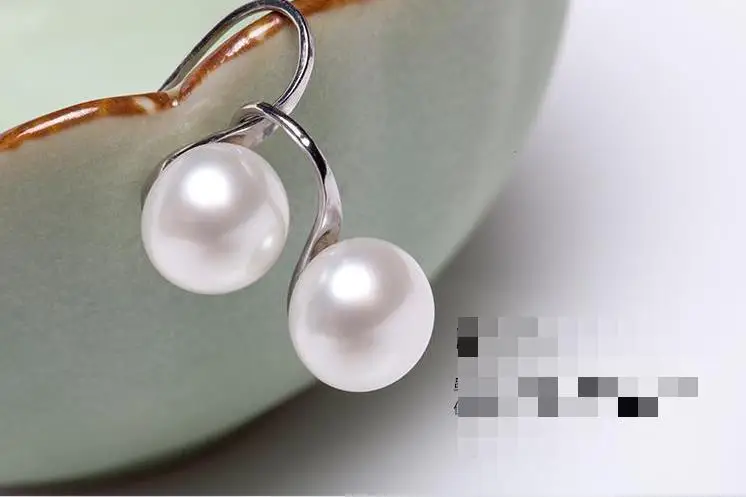 2018 Hot Sale Natural Pearl Earrings For Women Freshwater Aa Pearl Earring Accessories Earrings Hot Sale Earrings