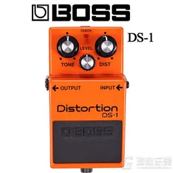 BOSS Audio DS1 Distortion Pedal, Distortion Effects Pedal for Guitar, Bass, Keyboard with Distortion, Level, and Tone Controls