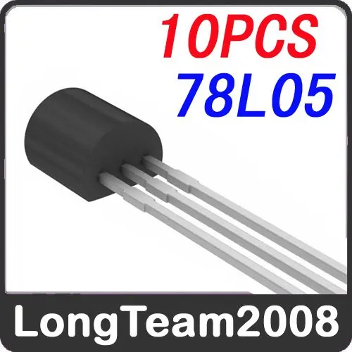 NEW 10 x 78L05 Voltage Regulator +5V 0.1A TO-92 Brand new and free shipping