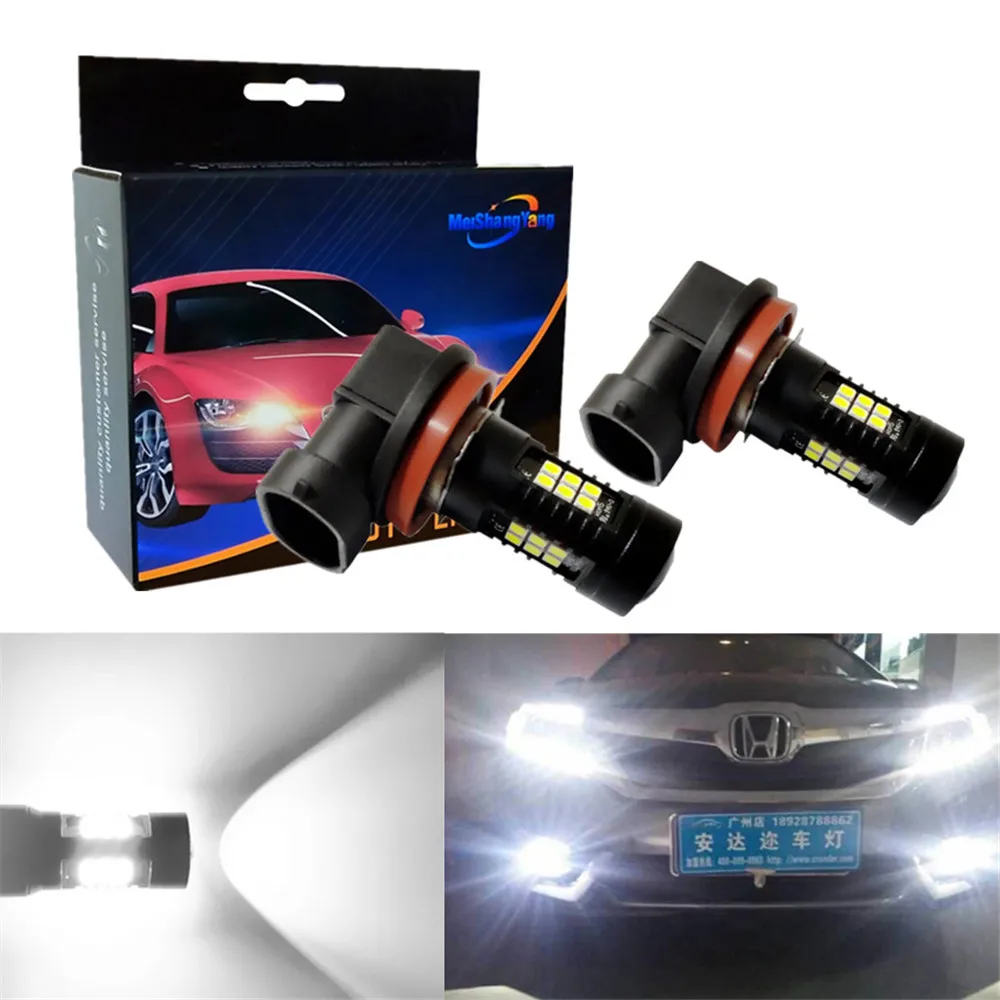 

2pcs 1200Lm H11 H8 LED Car Lights LED Bulbs 9005 HB3 9006 HB4 White Running Lights Fog Light 6000K 12V Driving Lamp