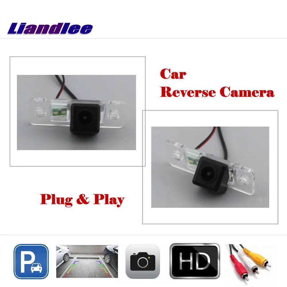 For Skoda Fabia 2007-2014 Auto Reverse Parking Camera Rear Rearview CAM Back Work With Car Factory Screen