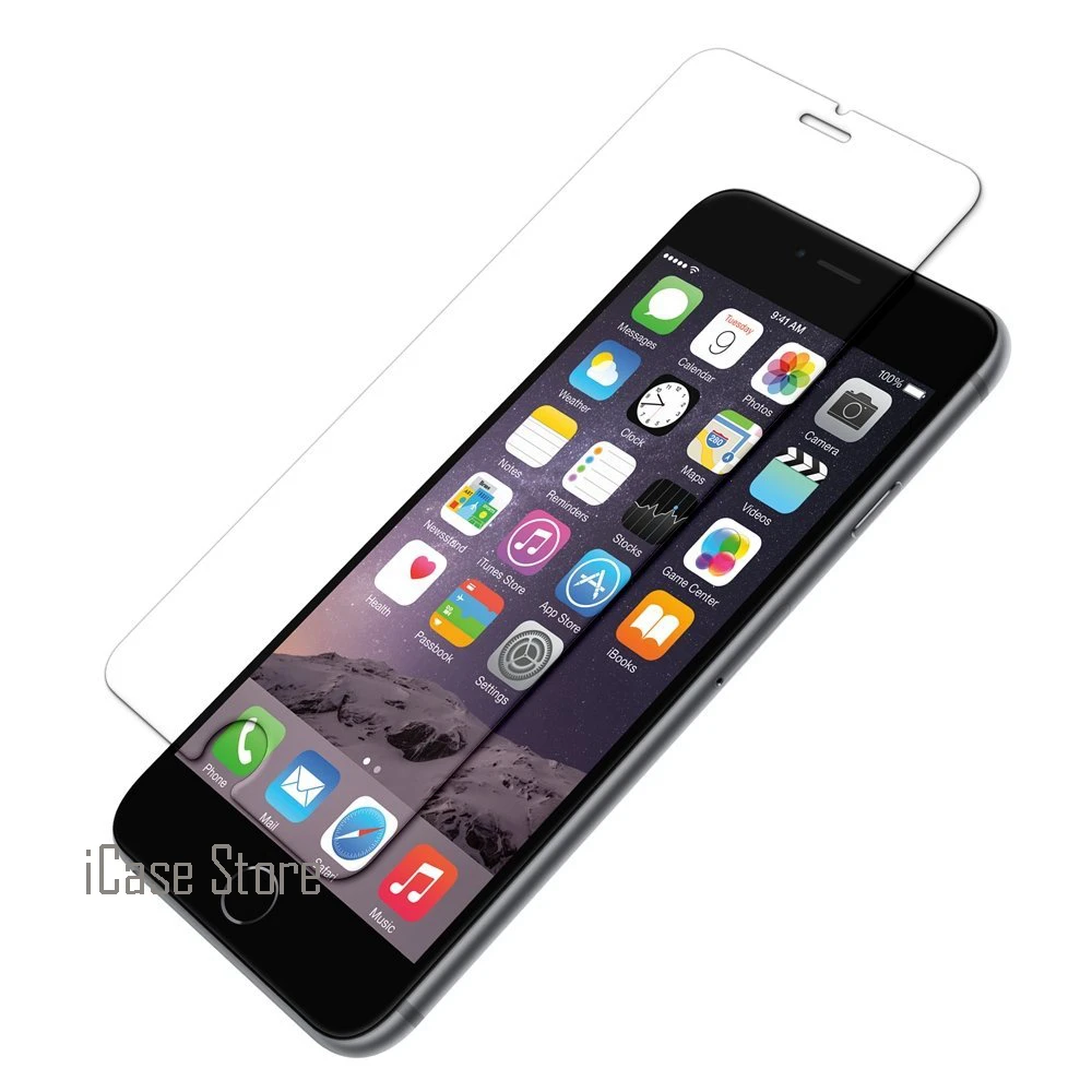 0.3mm 9H Ultra Thin Tempered Glass For iPhone aifon ifon ihone i phone 4 4s 5 5s 5c 6 6S Plus 2.5d Screen Protector